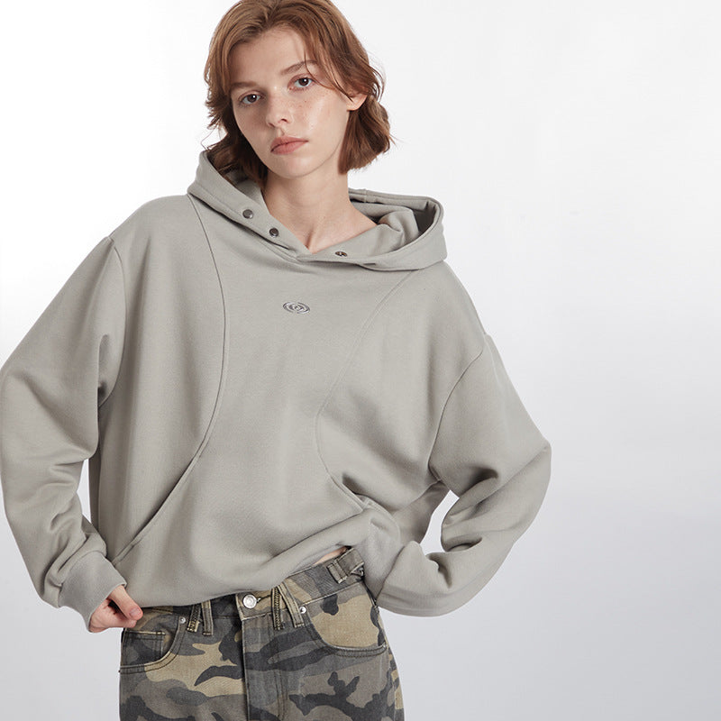 Women's Niche Loose Hooded Sweater