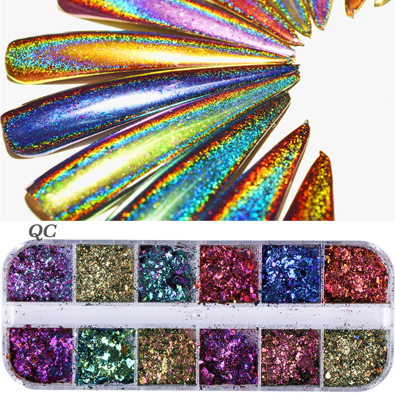 Neglelak med glitter