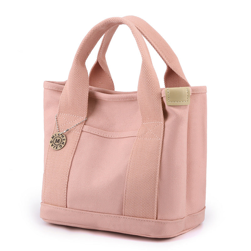 Outdoor Small Clutch Large Capacity Canvas Reticule