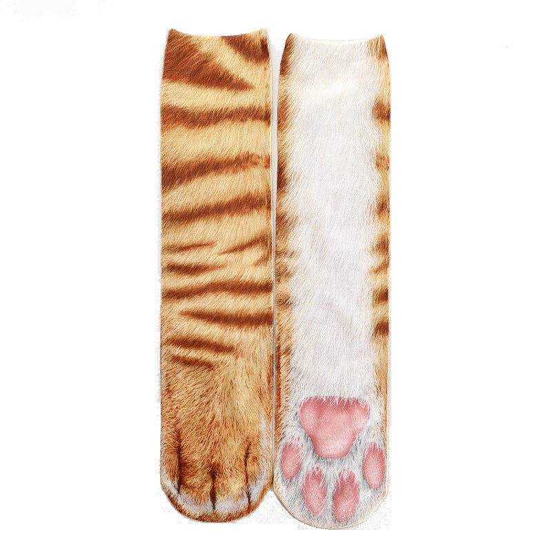 animal print socks 3D