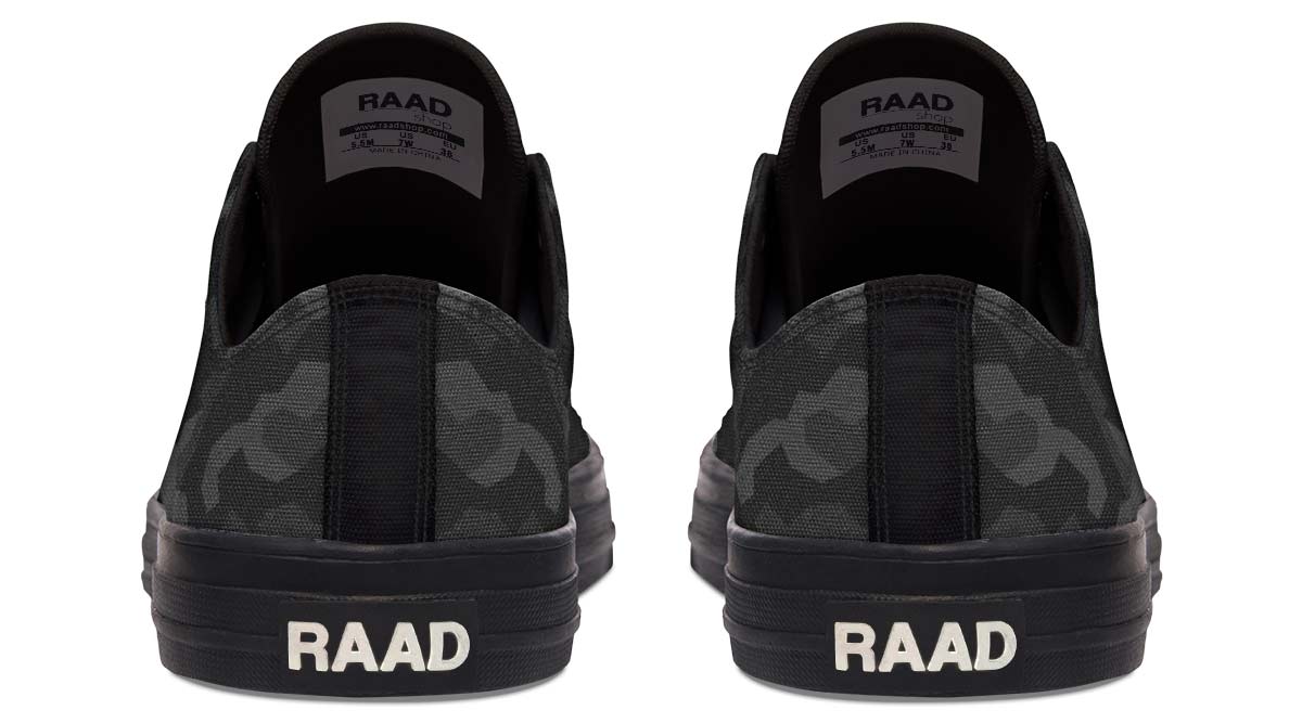 Fashion Print Couple Low-Top Canvas Shoes