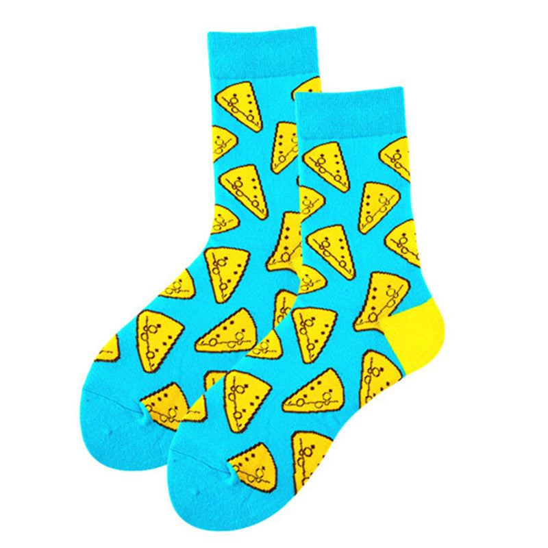 Artistic Cotton Socks Ins Four Seasons Trendy Women's Socks Cat