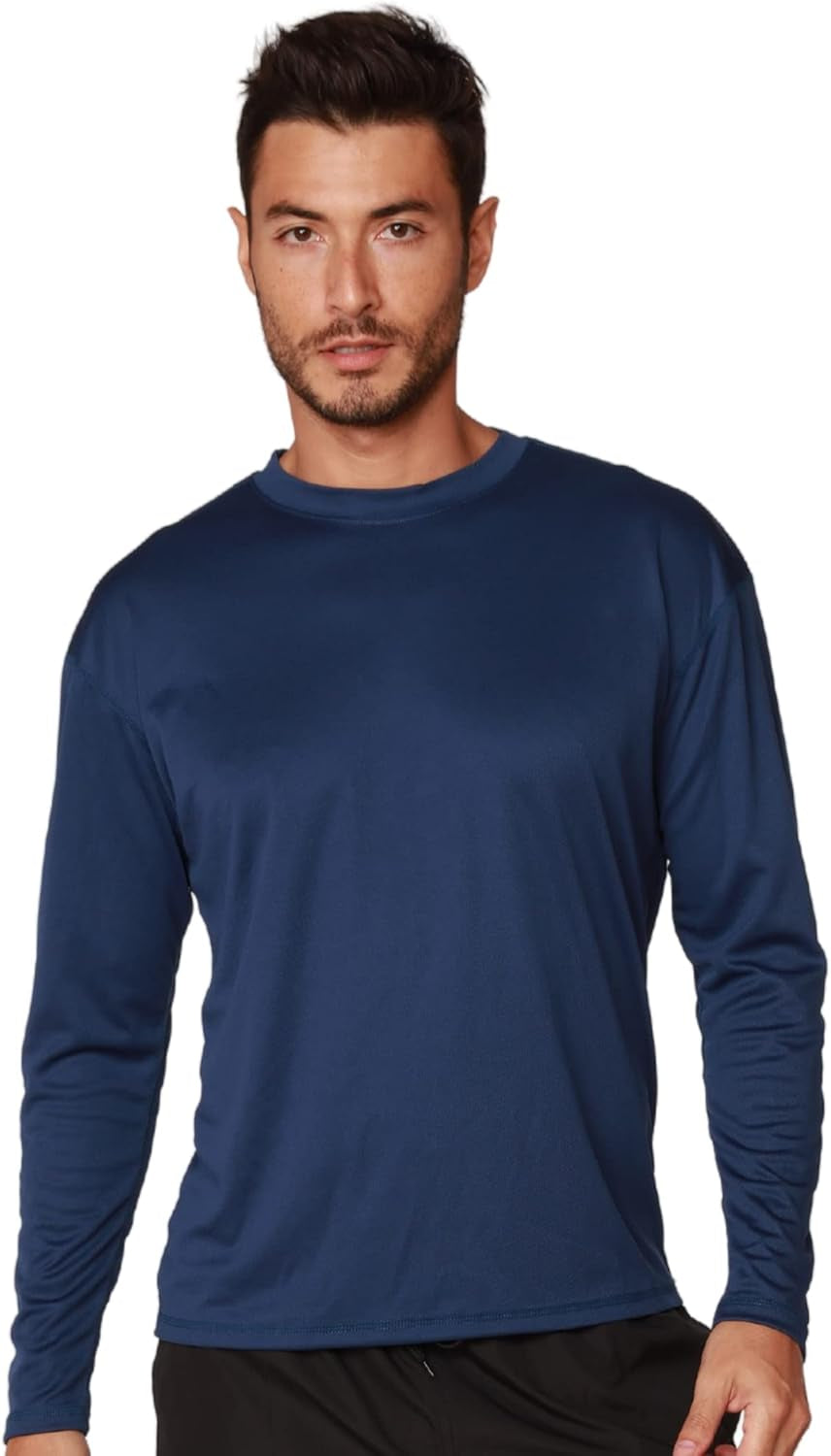 Swim Shirts for Men UPF50+ Sun Protection Shirts Mens Long Sleeve Mens Rash Guard