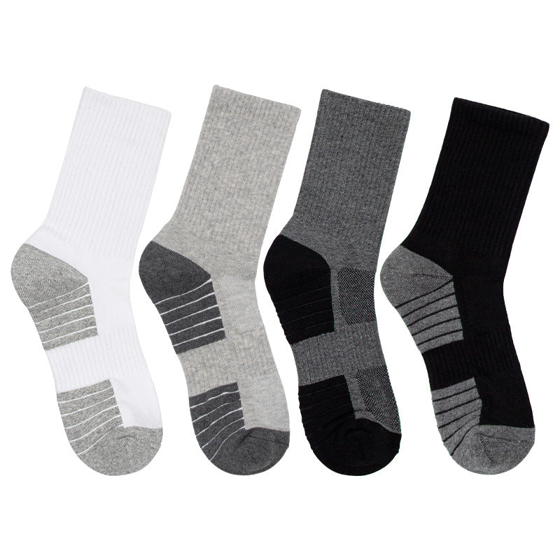 Men's Basketball Socks Thickening Towel