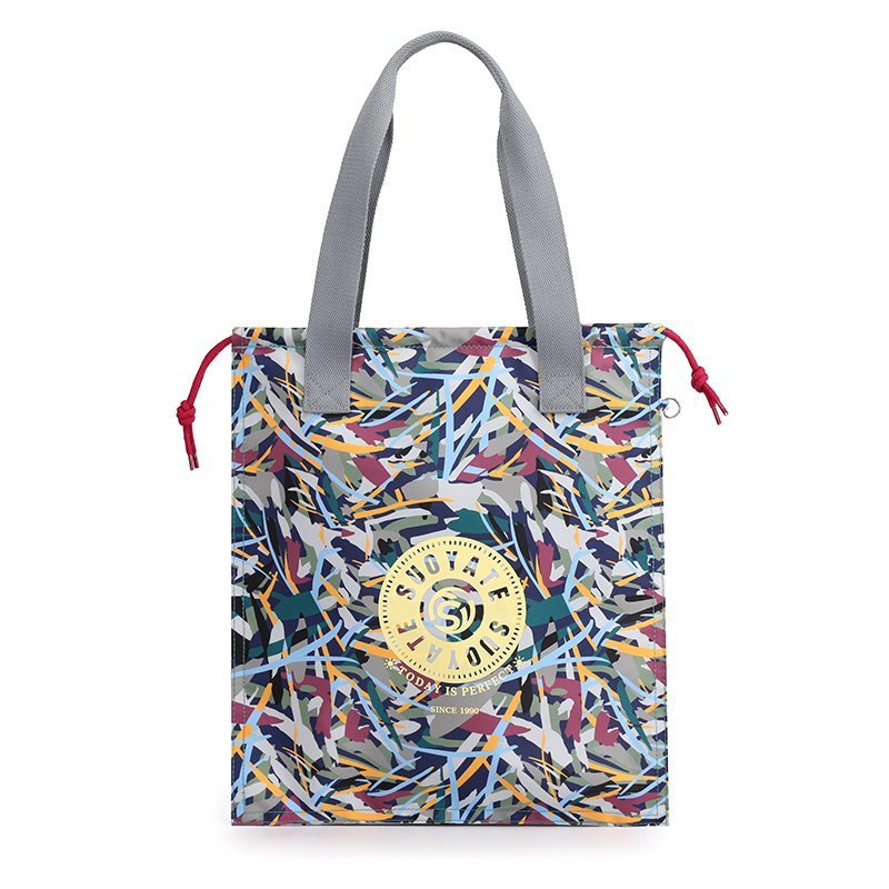 Handbag Nylon Women's Shoulder Bag Middle-aged Lady Print