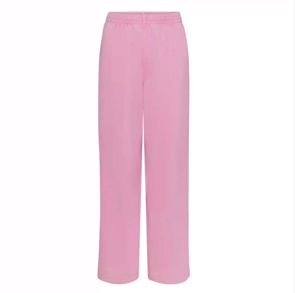Women's Solid Color Straight Sports Pants