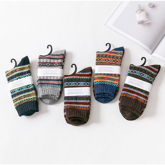 Wind Thickened Warm Socks Men And Women