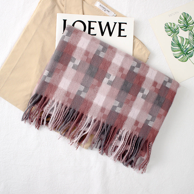 Fashion Imitation Cashmere Warm And Sunscreen Scarf