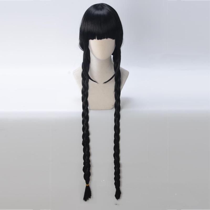 Double twist braid black