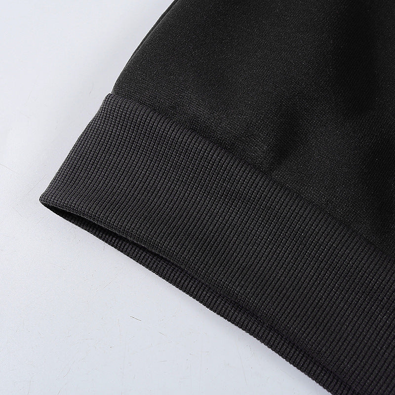 Loose Casual Men's And Women's Korean Style Loose Round Neck Top