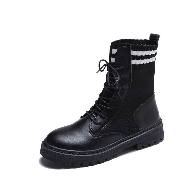 British handsome net red breathable motorcycle boots