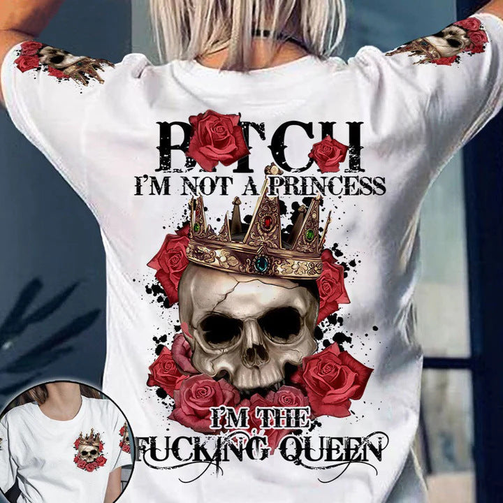T-Shirt Hip Hop Digital 3D Printing Short Sleeve