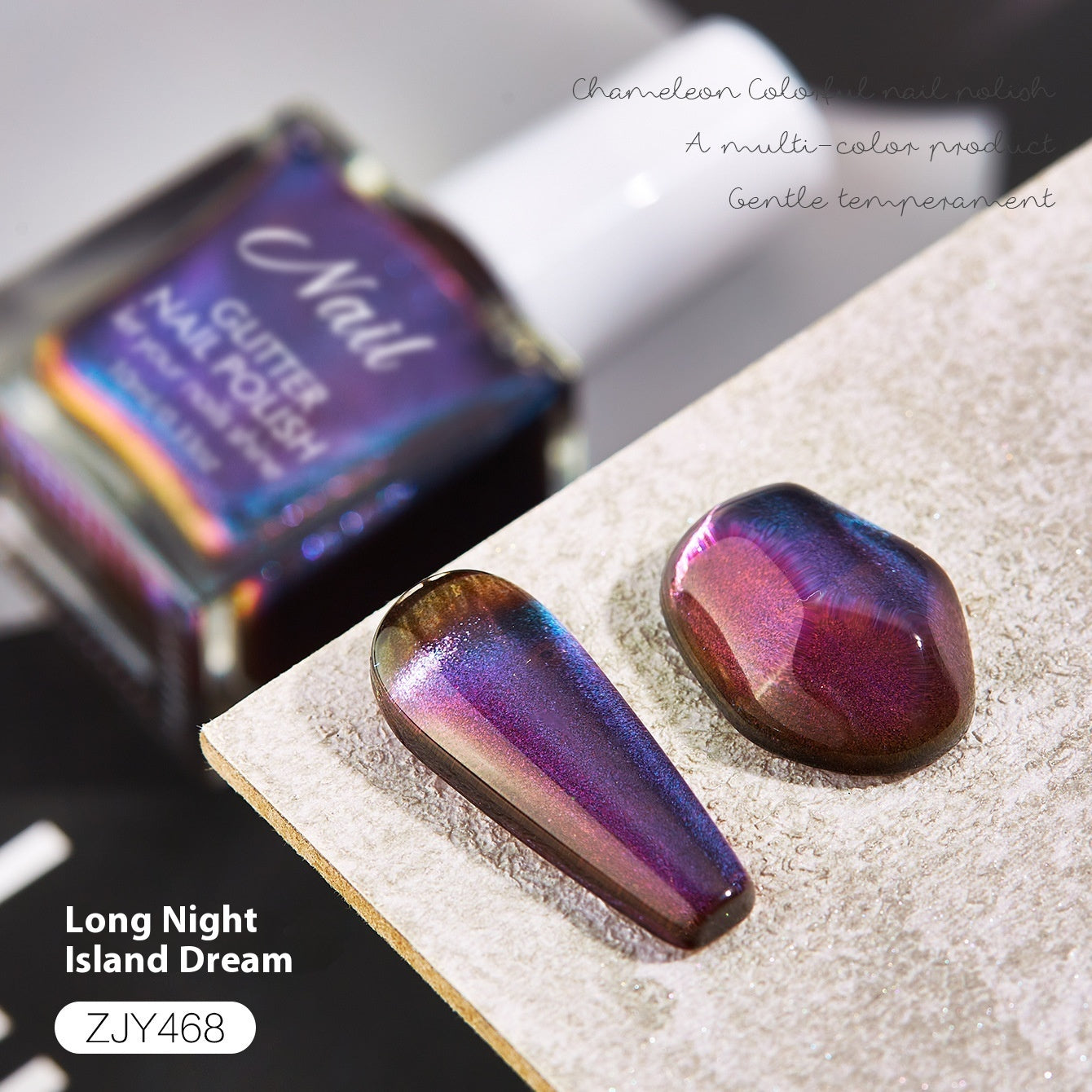 Metal Magic Mirror Chameleon Water-based Nail Polish