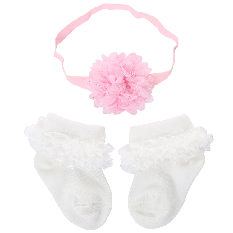 Bow Princess Lace Baby SocksMesh Cute