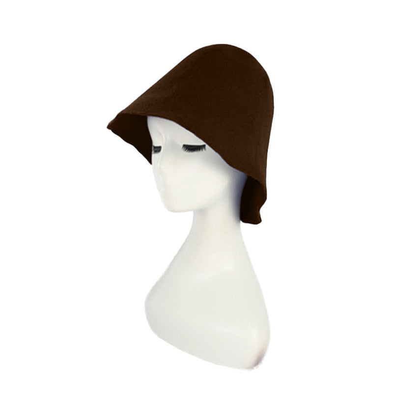 Bell-shaped Woolen Trendy All-match Woolen Hat For Women