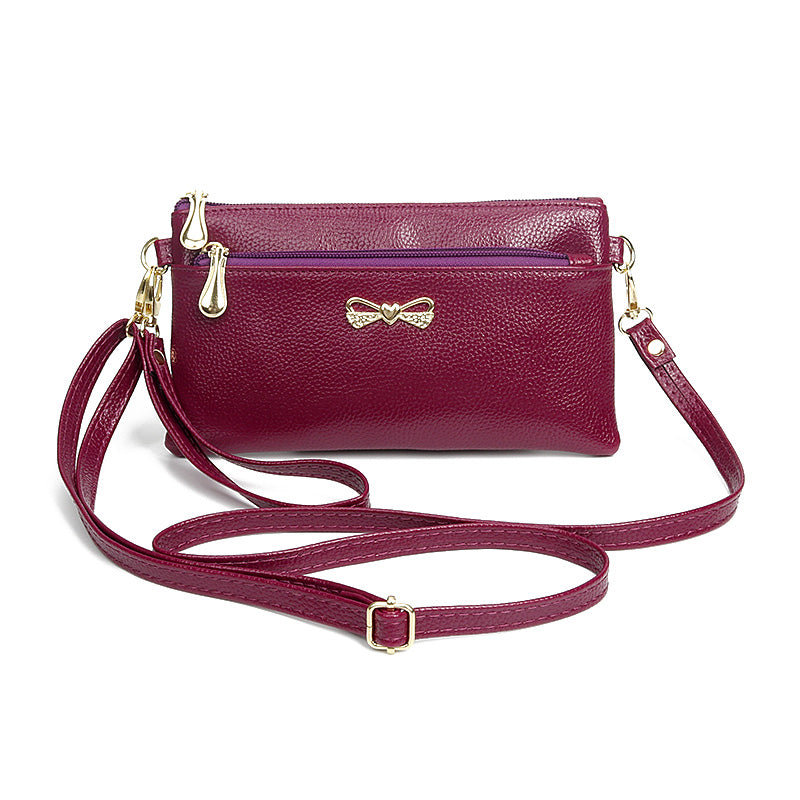 Sommer Dame Clutch Casual All-match Lille Taske Mobiltelefon Pung Skuldertaske