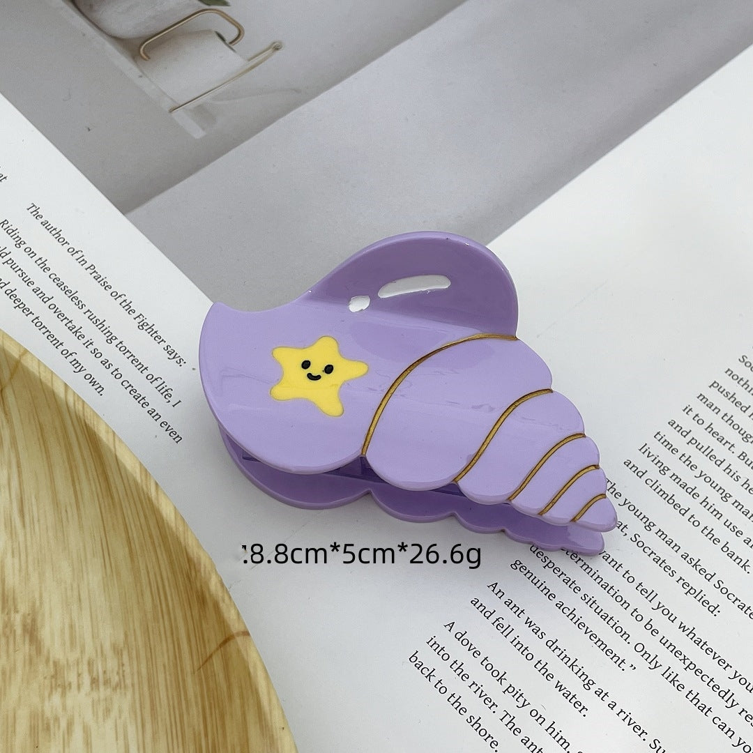 Special-interest Design Conch Whale Acetic Acid Grip
