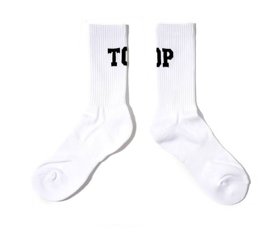 High socks in sports socks