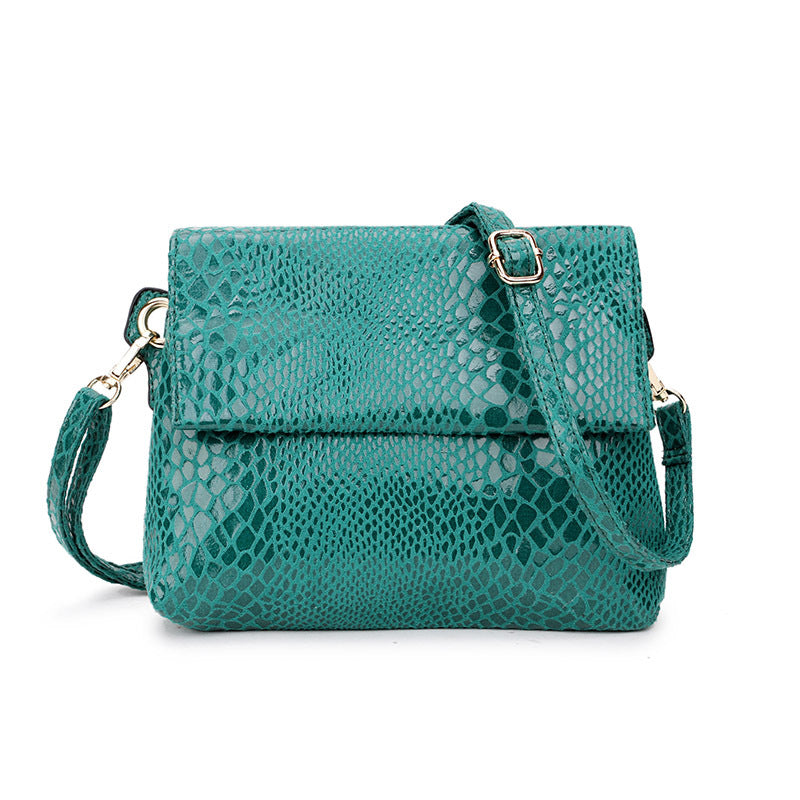 New Snake pattern small square bag