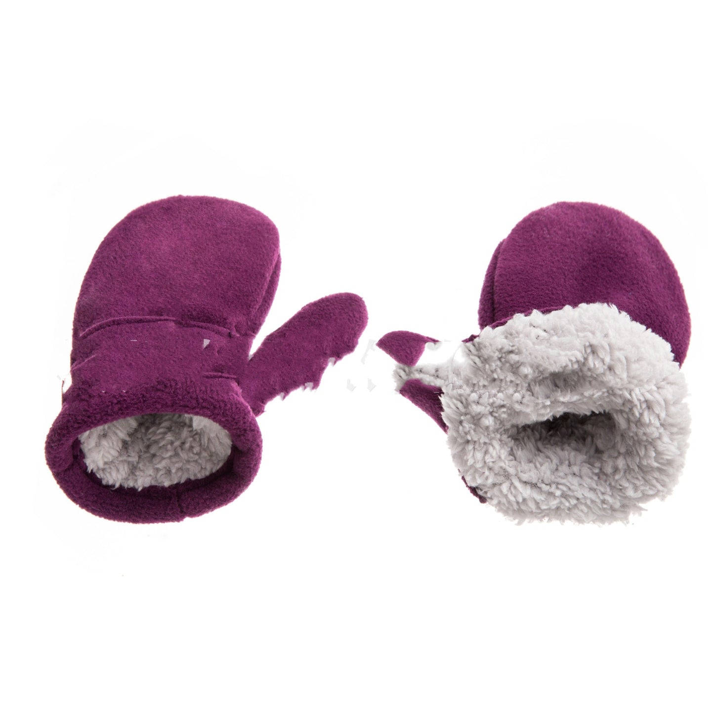 Børneluffer Polar Fleece Shu Bomuld Fleece Velcro Handsker