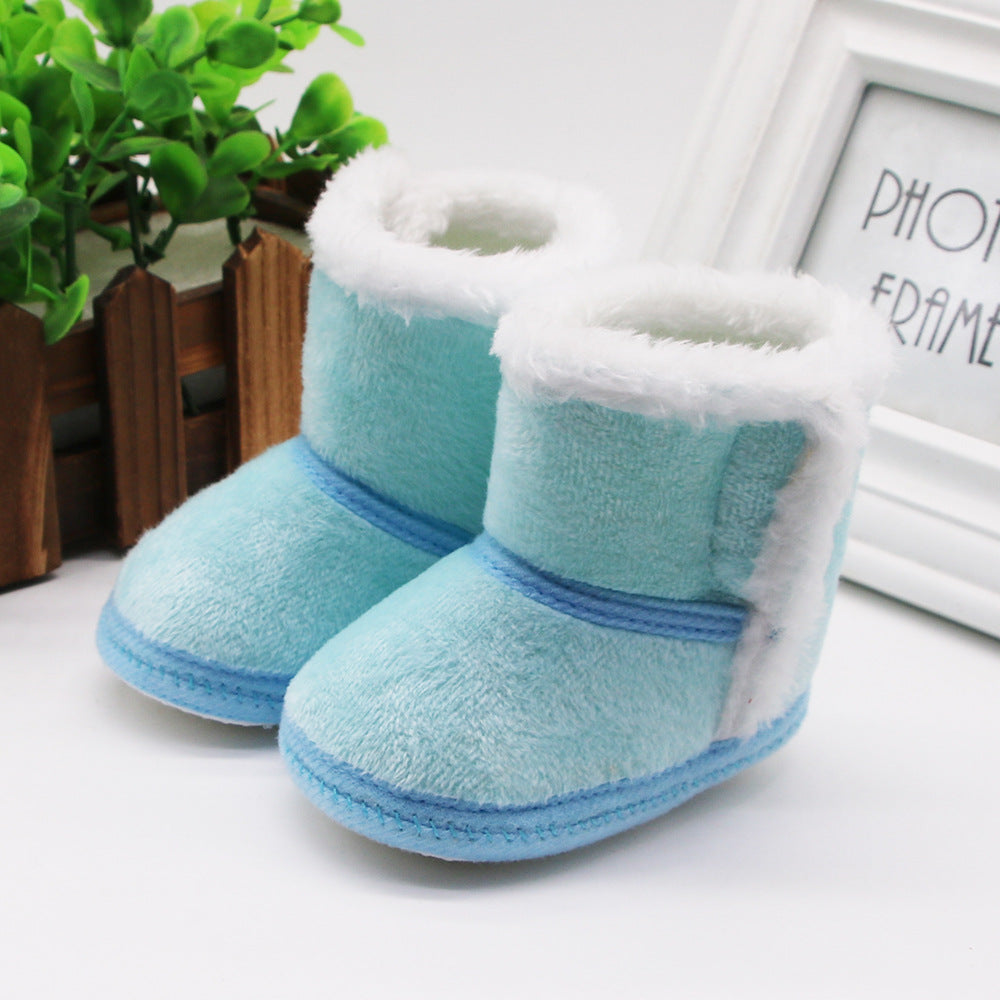 New Children's Thick Cotton Shoes Non-slip