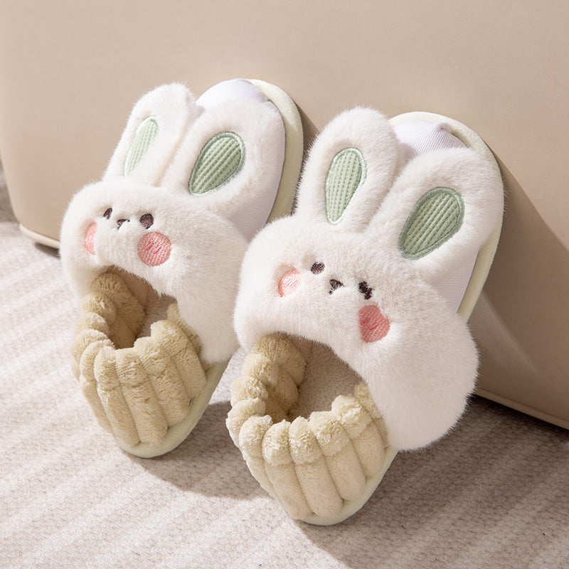 Removable Cotton Lovely Slippers In Winter