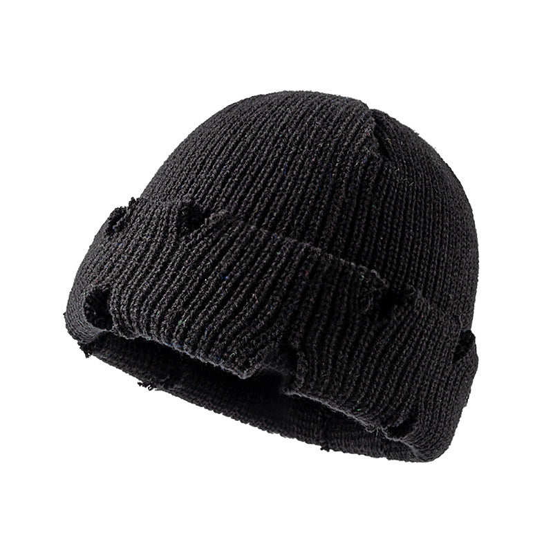 Men's Short Dome Korean Style Knitted Hat