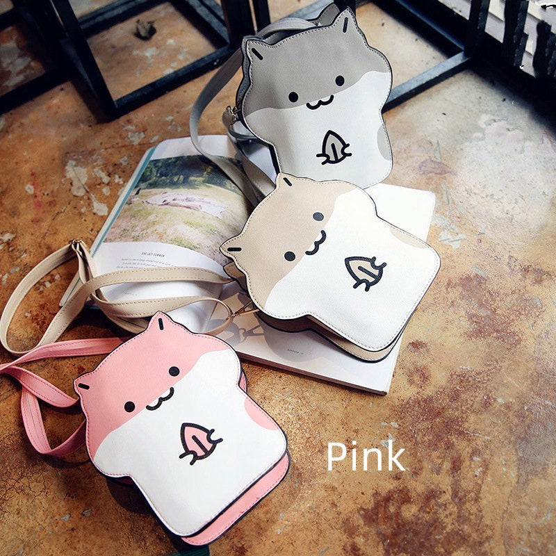 Japanese Soft Girl Cute Animal Play Shoulder Bag