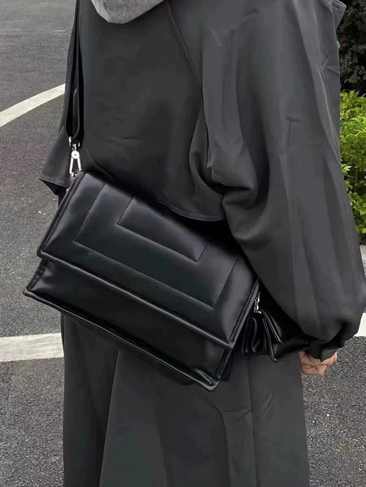 Large Capacity Stacked Shoulder Crossbody Underarm Sports Bag