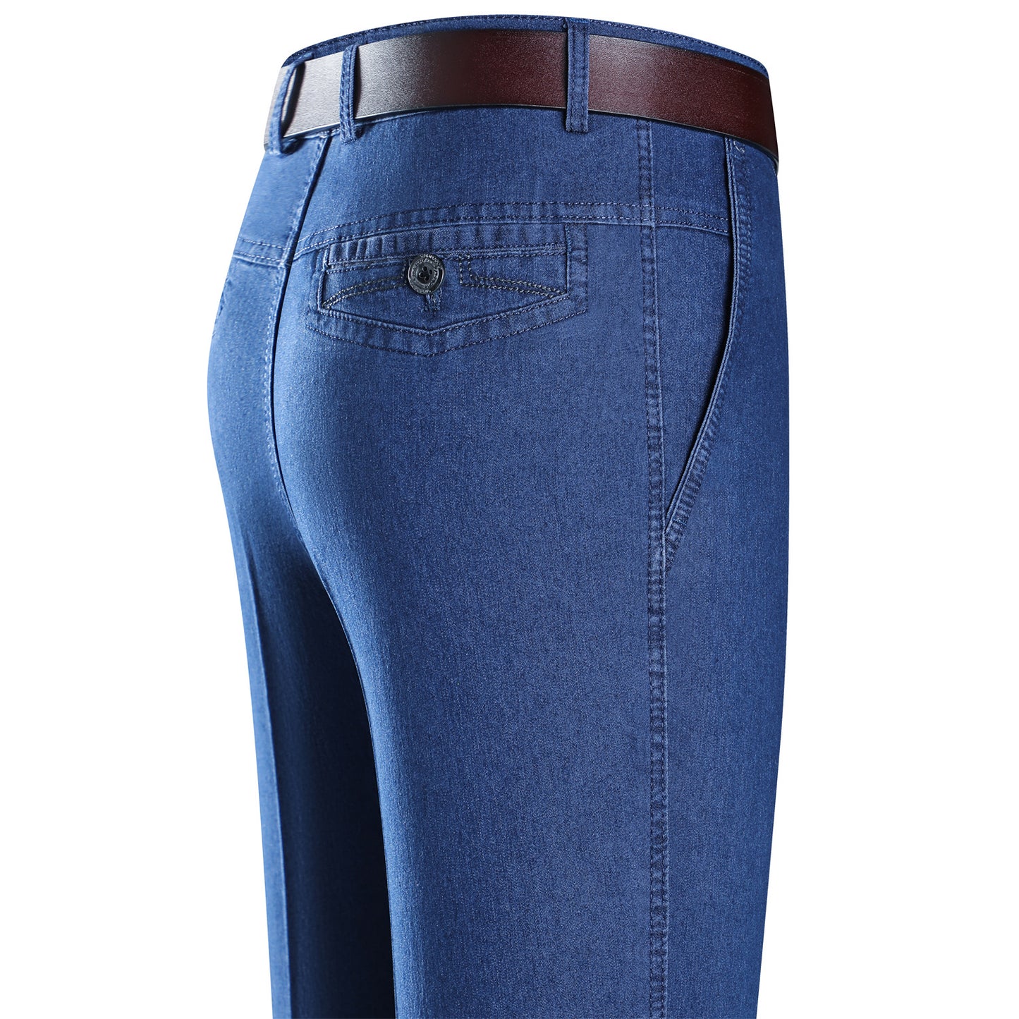 Middle Aged Men's Jeans For Autumn And Winter