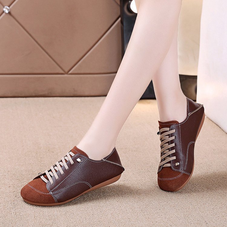 Women's New Retro Simple Flat Comfortable Round Toe Shoes