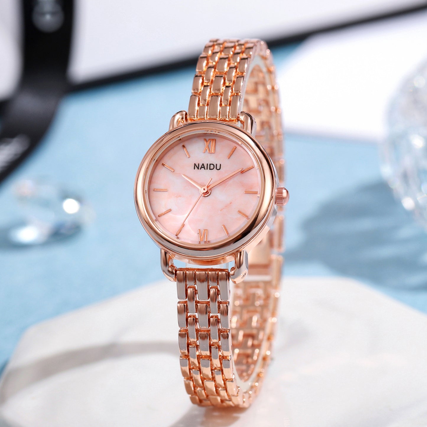 Rare Women's Steel-band Waterproof Watch