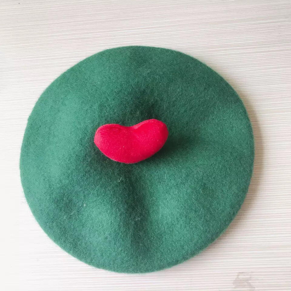 Wool Painter Japanese INS Same Love Parent-child Beret