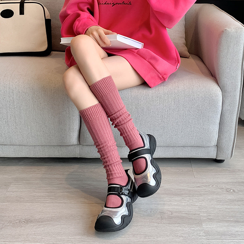 Fashion Personalized And Slim-looking Warm Knee Socks
