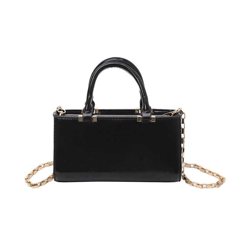 New Stylish, Minimalist, Western-style Small Square Bag With Large Capacity