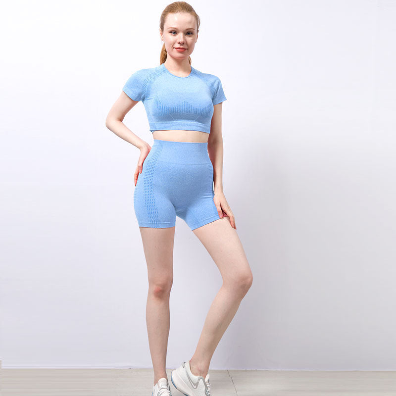 European And American Quick-drying Seamless Yoga Suit