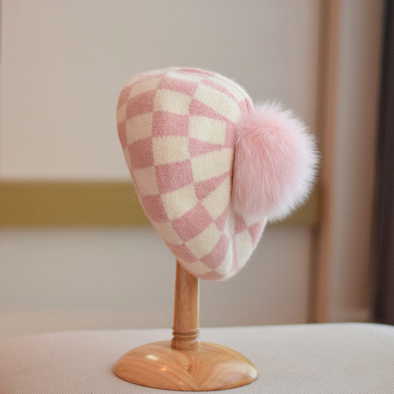 Fransk Retro Baret med Tern til Kvinder