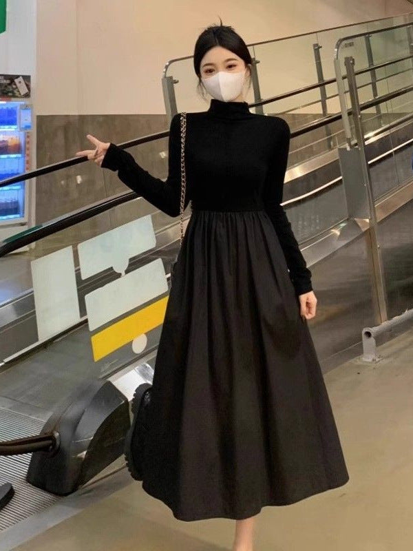 Sophisticated, Hepburn-style Chic Dress For Women