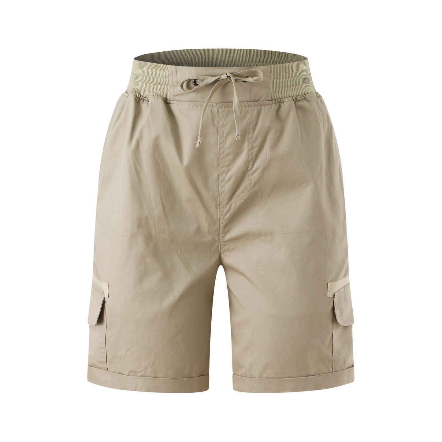 Women's Fashion Casual Loose High Waist Cotton Linen Shorts