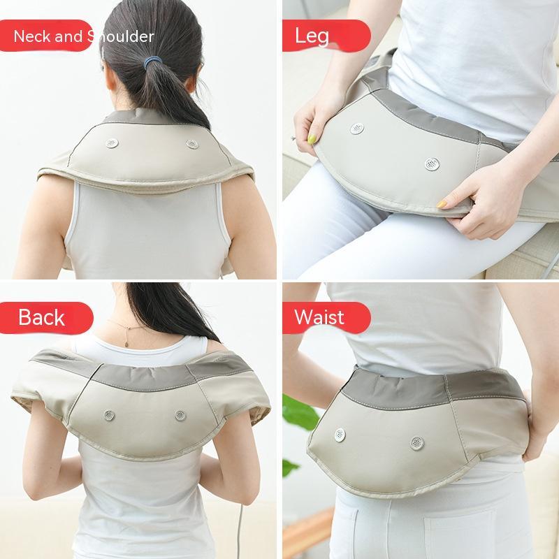 Household Fashion Simple Neck And Shoulder Massage Device Heating Shawl