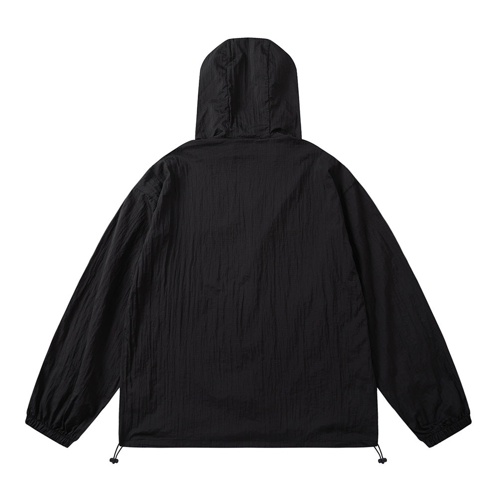 Sun Protection Clothing Men's High Street Tide Thin Section Baggy Coat