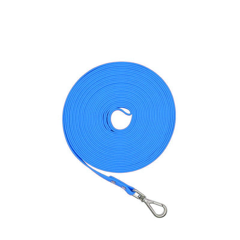 Pet Supplies PVC Embossed Lengthened Hand Holding Rope Waterproof Dog Walking