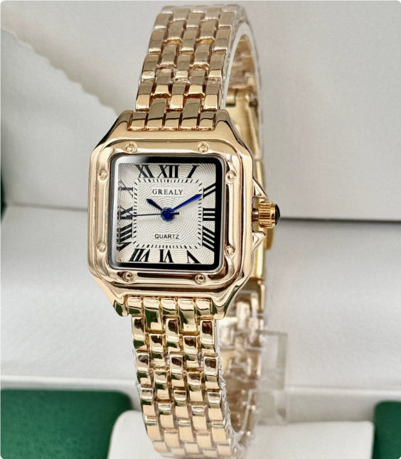 Waterproof Women's Square Watch Fashion