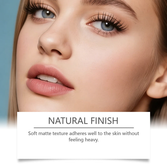 Natural Lightweight And Smooth Foundation With Sheer Finish And Graduated Buildable Coverage