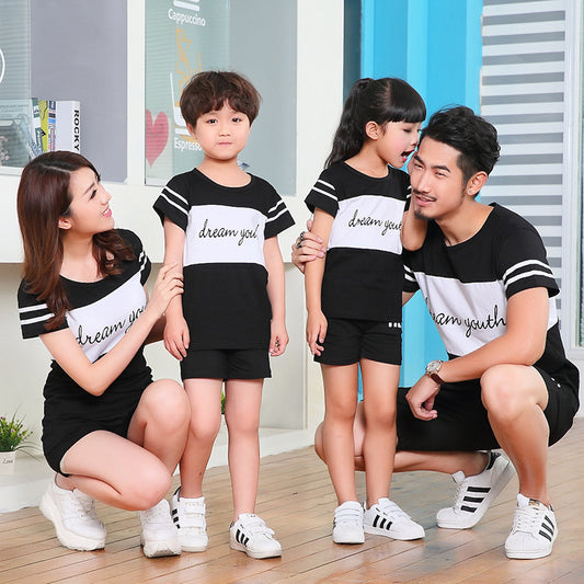 Pure cotton women's fashion short sleeves