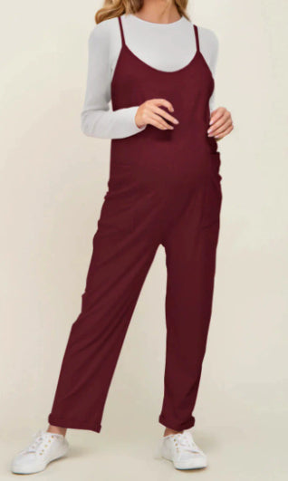 Women's Pocket Sling Adjustable Buckle Jumpsuit