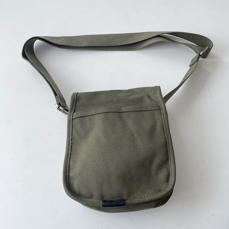 Kunstnerisk Nationalstil Ny Student Crossbody Retro Afslappet Lærredstaske