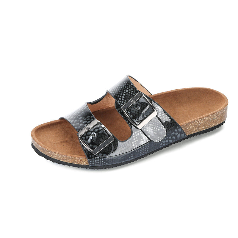 National style couple Leather Sandals