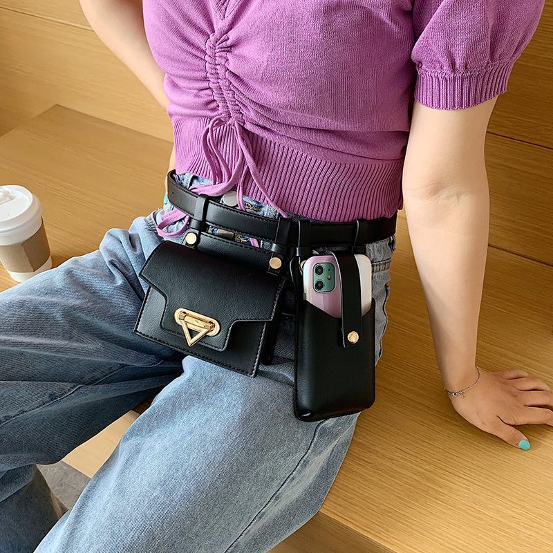 Trendy fashion all-match crossbody chest bag
