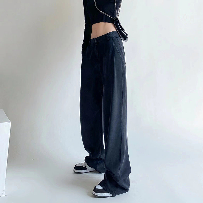 Slipping Thin Summer Loose Cool Mopping Pants